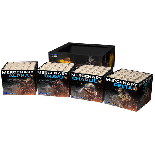 Mercenary 4 pack assortment