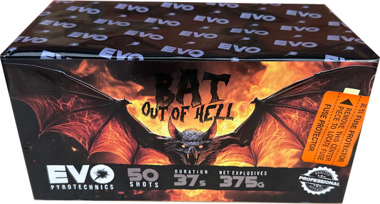 Bat out of hell by evo pyrotechnic