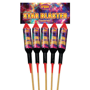 Star blaster rocket