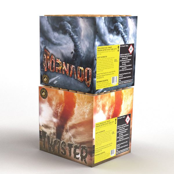 Tornado and twister (sold single)