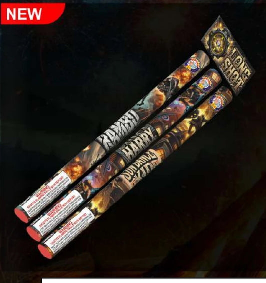 Long shot roman candles