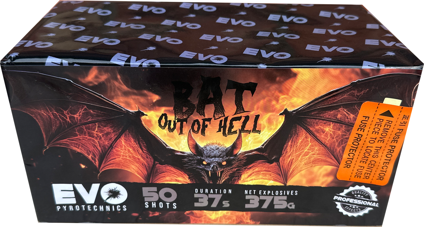 Bat out of hell by evo pyrotechnic