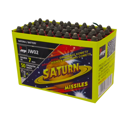 Saturn missile 50 shots